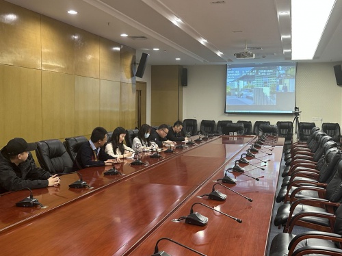 办公室网络信息中心全体工作人员参加甘肃省教育数字化视频推进会